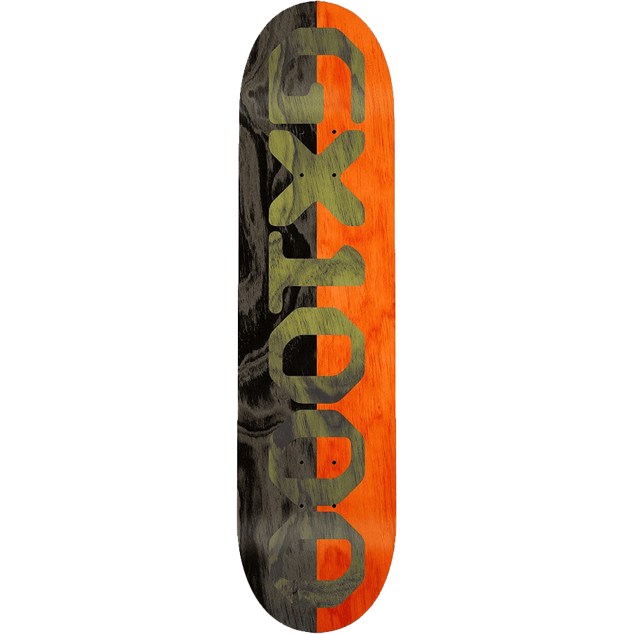 gx1000 board split veneer team (black/orange) 8.5 gx1000 board split veneer team (black/orange) 8.5