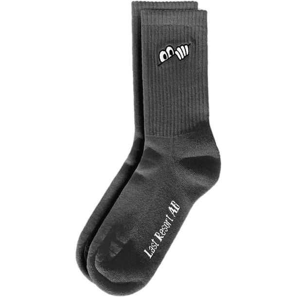last resort ab socks eyes (grey melange)