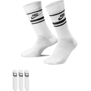 nike sb socks pack everyday nsw essential (white/black/black)