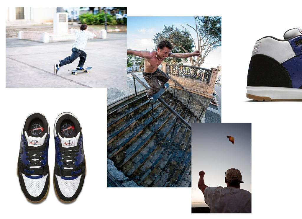 nikesb air trainer 1 x polar skate co, amigos skate shop