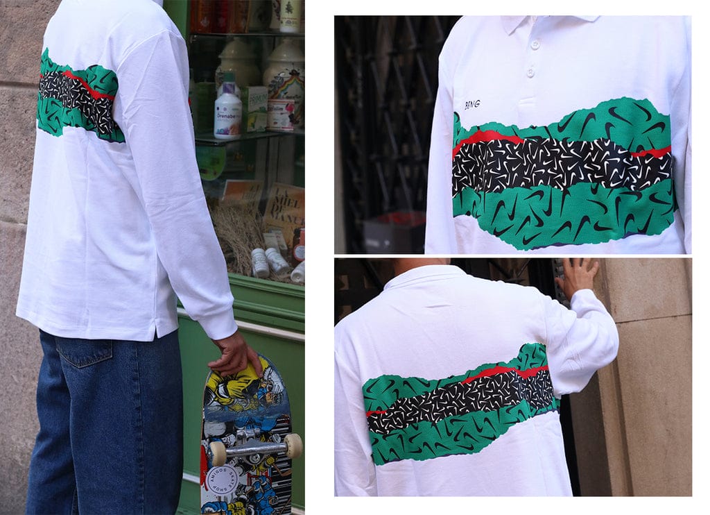 Nike Sb x Ben g, long sleeves polo