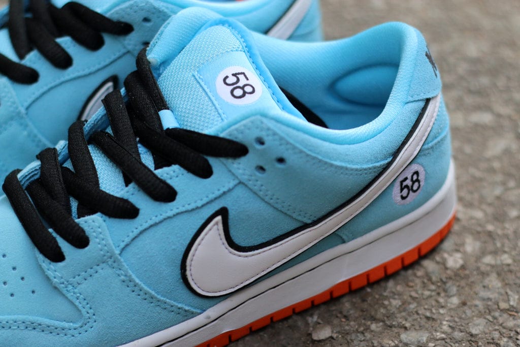 Nike SB Dunk Low Gulf Club 58 Close Up