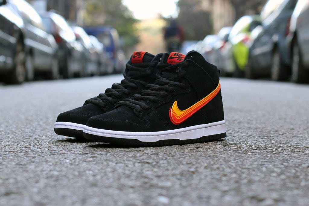 Nike SB Dunk high Truck It, Black