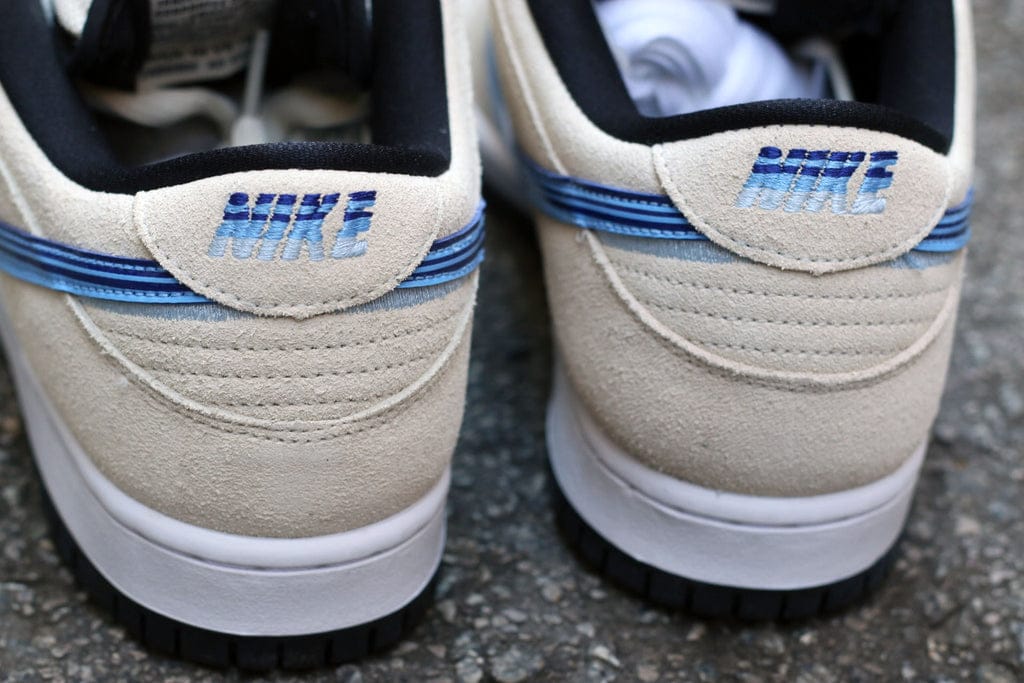 Nike SB Dunk low, beige, truck it, amigos, back view