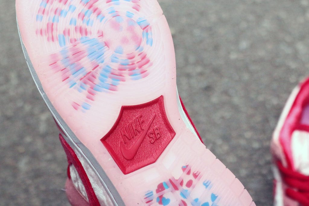 Nike SB dunk sole, strangelove skateboard