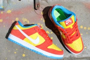 Nike SB Dunk Low Habanero Red "Bart Simpson"