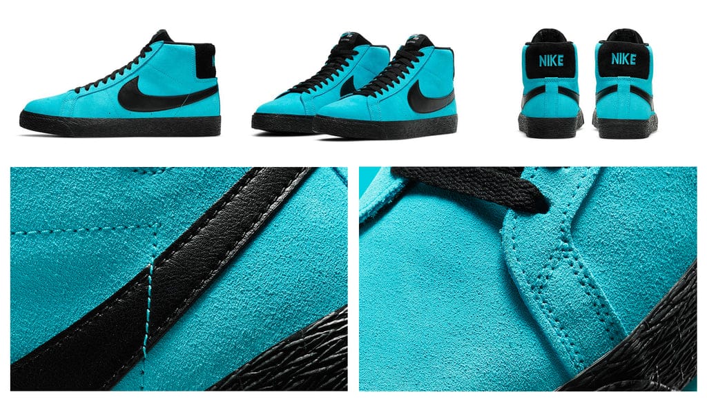 Nike SB Blazer mid, Baltic blue
