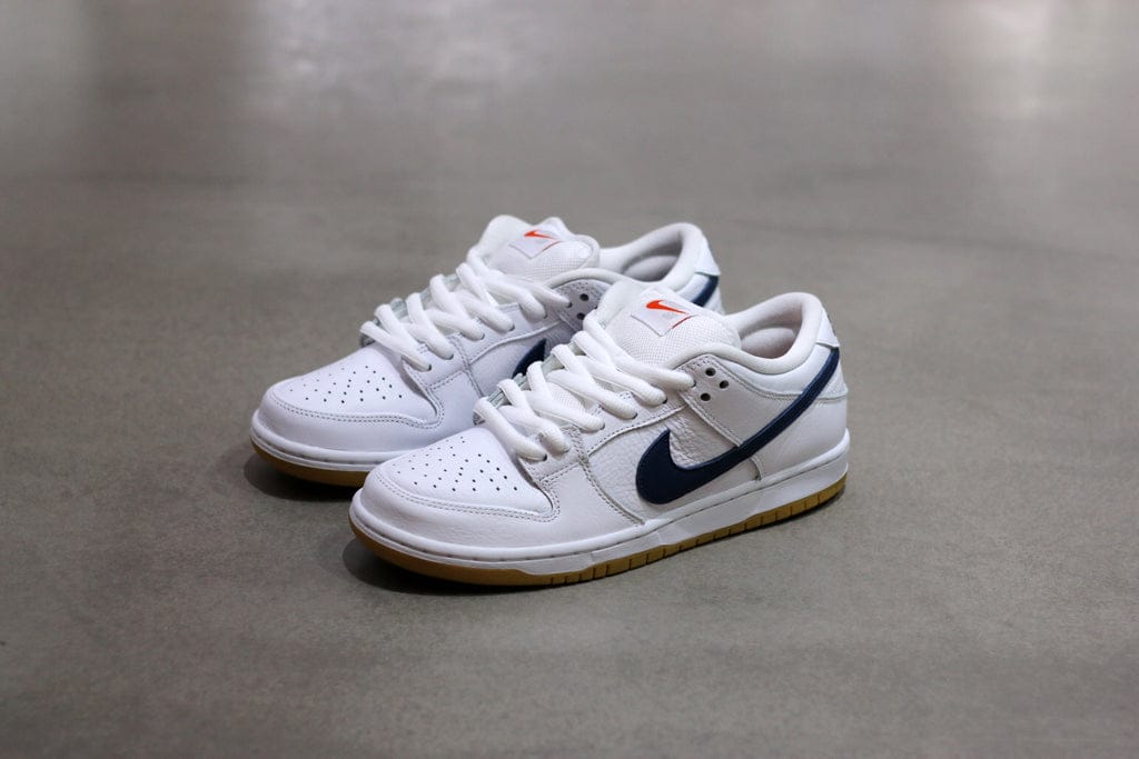Nike SB Dunk Low Orange Label Navy White