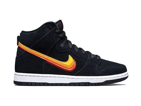 Nike SB Dunk high Black, truck it