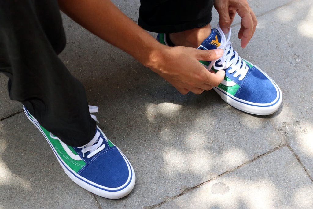 Vans x Sci-Fi Fantasy Old Skool Pro lacing up