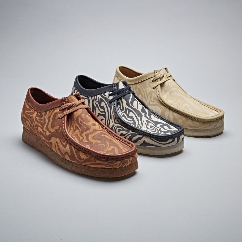 wu-wear x clarks original, wallabee