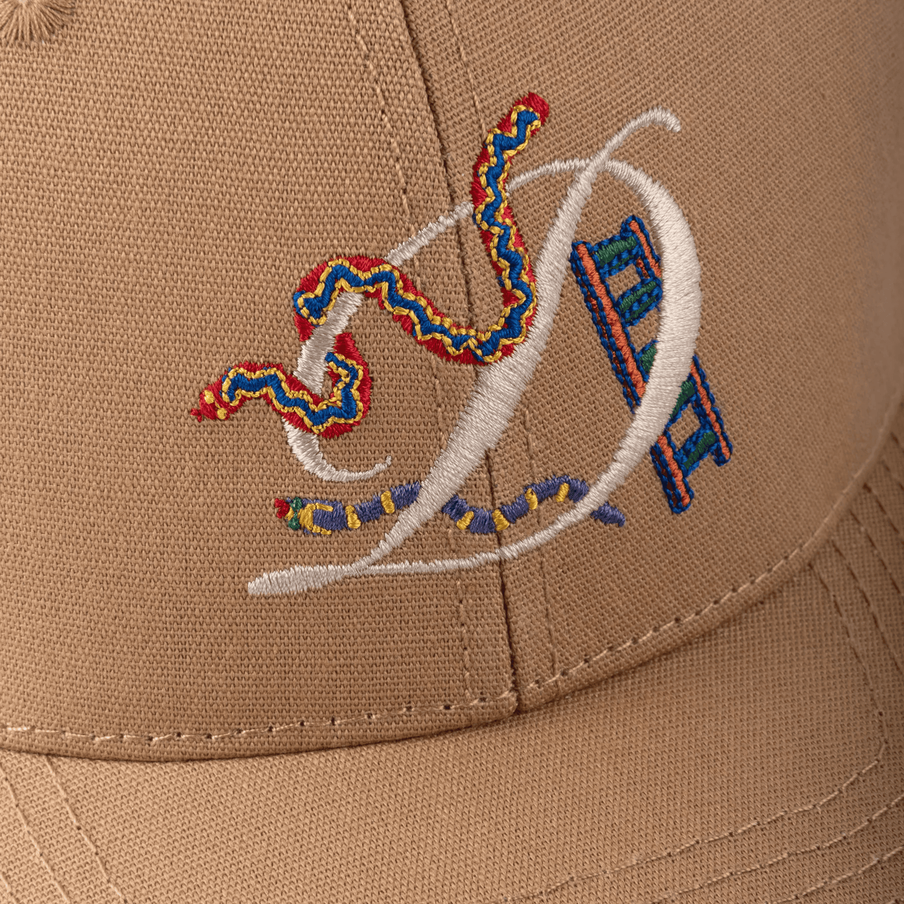dime cap snapback D snake full fit (camel)
