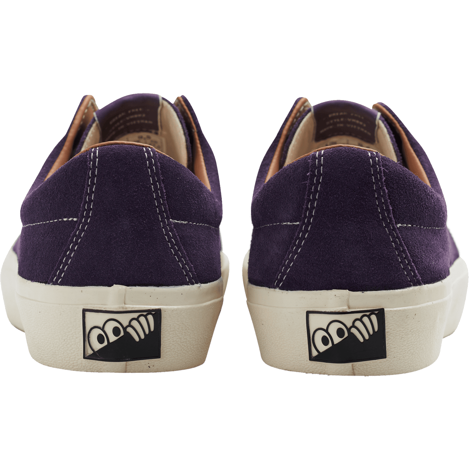 last resort ab shoes vm003 suede lo (loganberry/white)