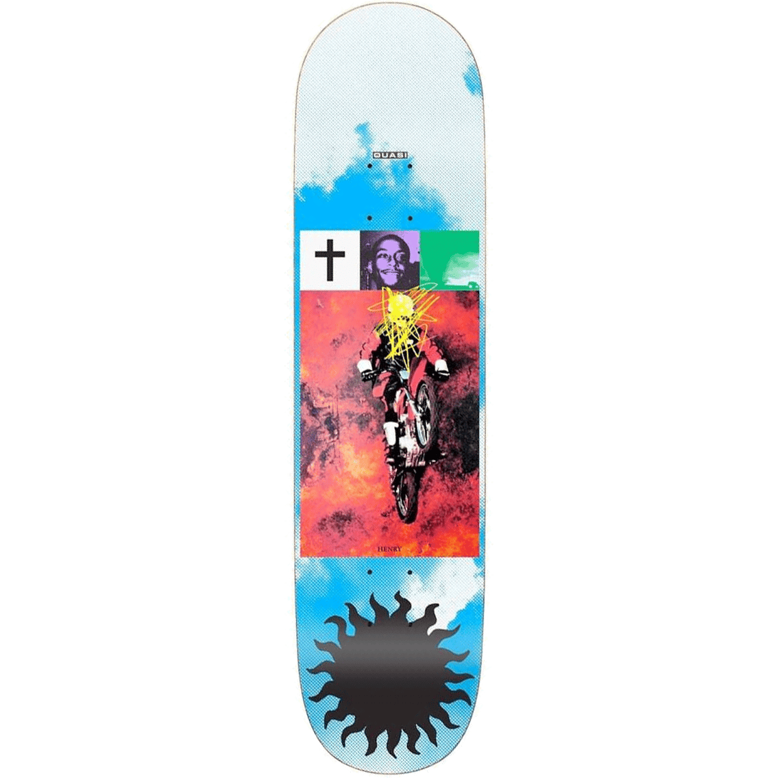 quasi board black sun justin henry 8.25 quasi board black sun justin henry 8.25