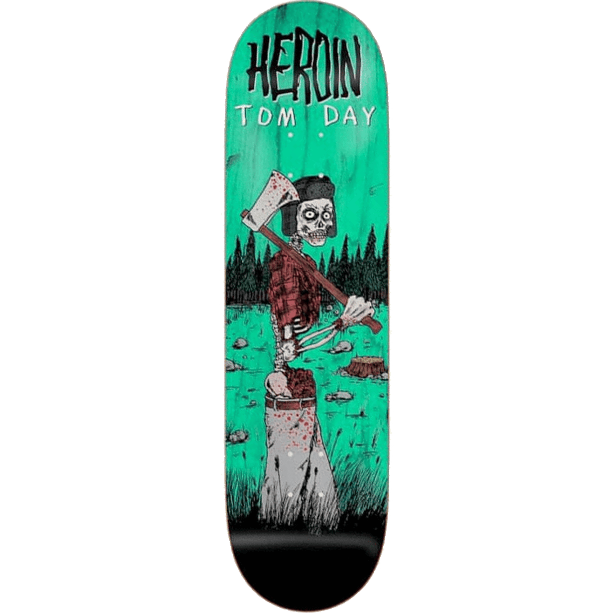 heroin board woodsman tom day 8.75 heroin board woodsman tom day 8.75