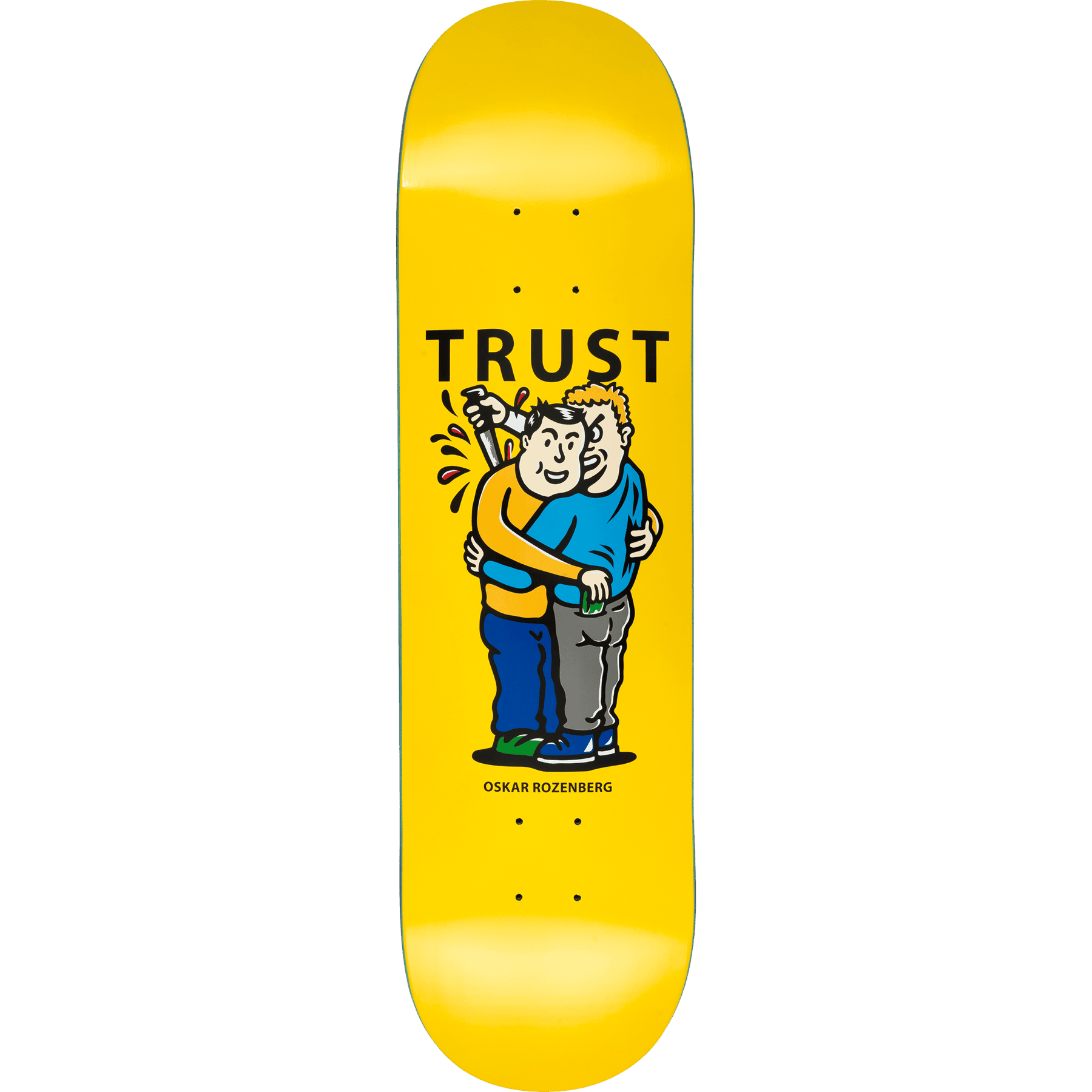 polar board trust oskar rozenberg (yellow) 8.375 polar board trust oskar rozenberg (yellow) 8.375