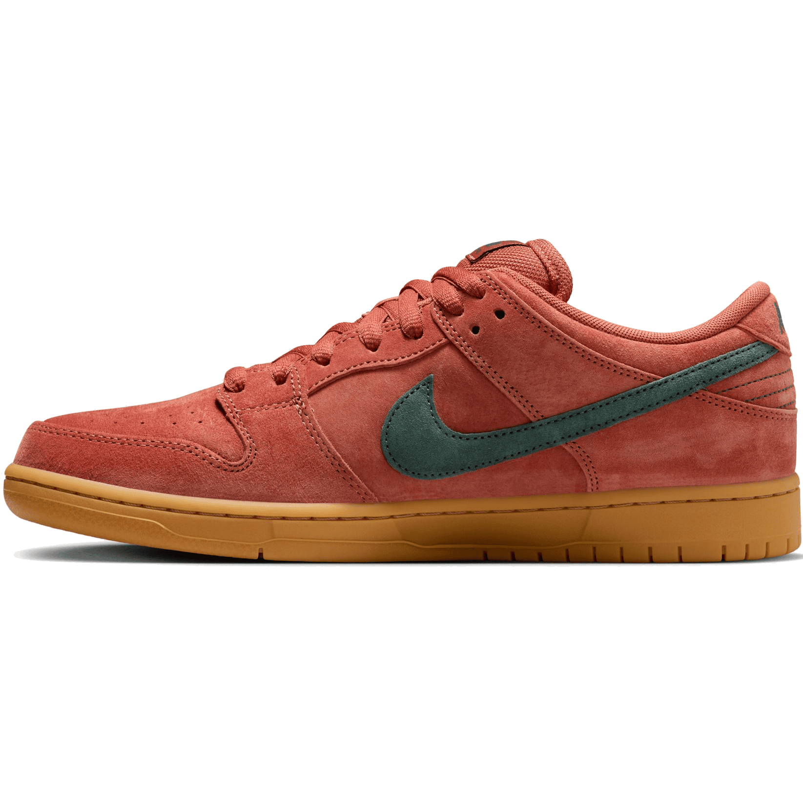 nike sb shoes dunk low pro (burnt sunrise/vintage green)