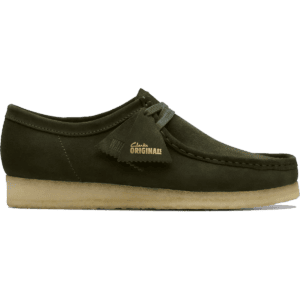 clarks shoes wallabee (forest green/suede) clarks shoes wallabee (forest green/suede)