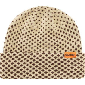 butter goods beanie halftone (brown)