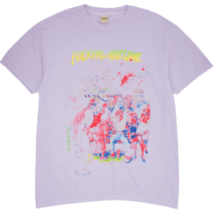 fucking awesome tee shirt wrestler (orchid)