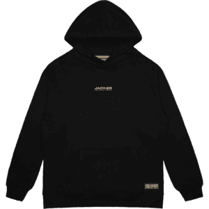 jacker sweatshirt hood political circus (black)