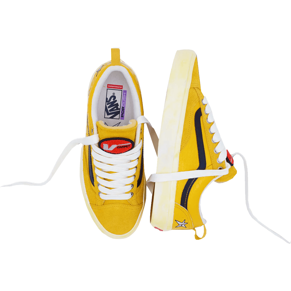 vans shoes carpet skate old skool 36 + VCU (yellow)