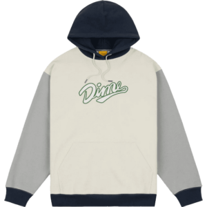 dime sweatshirt hood team split (cream)