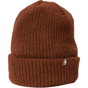 girl beanie og clip (rust)