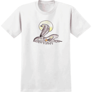 krooked tee shirt snake (white)