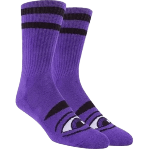 toy machine socks sect eye (purple)
