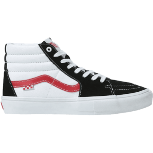 vans shoes skate sk8-hi (athletic black/red)