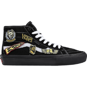 vans shoes skate sk8-hi decon (black) elijah berle