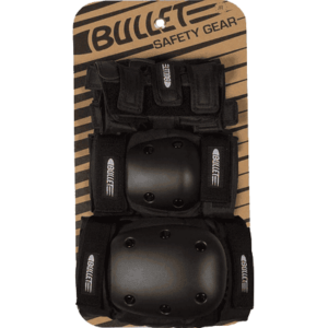 bullet protections kids junior set pro (black)