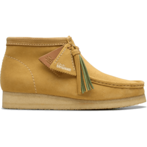 clarks shoes wallabee boot (golden tan/suede)