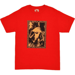 glue tee shirt botanica (red)