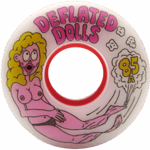 haze wheels deflated dolls 85a 54mm