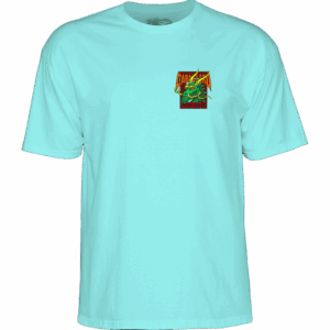 powell peralta tee shirt cab street dragon (celadon)