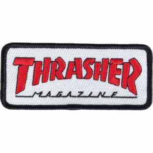 thrasher patch outlined