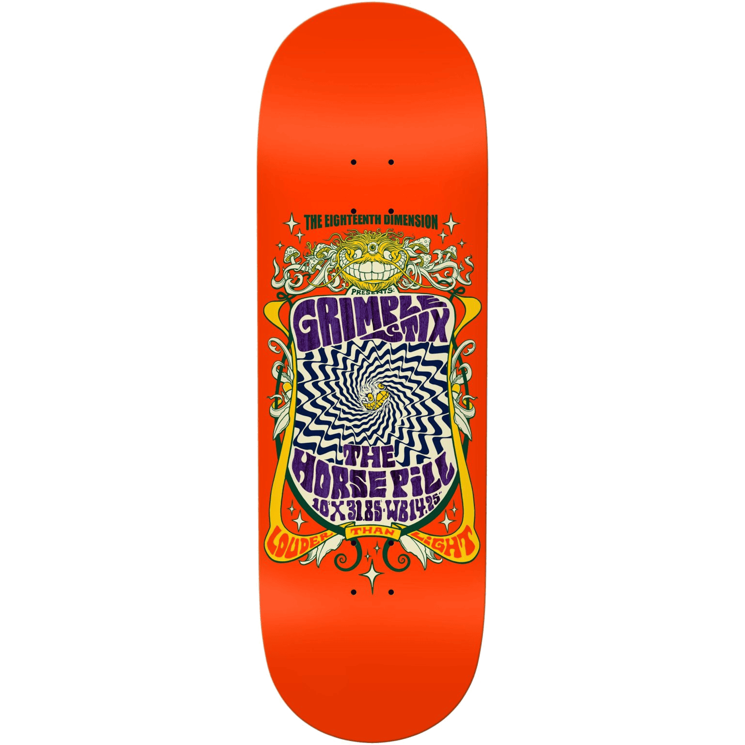 antihero board grimple stix litho horsepill 10 antihero board grimple stix litho horsepill 10