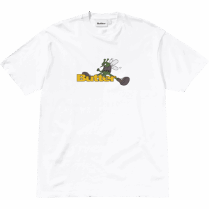 butter goods tee shirt skeeter logo (white)