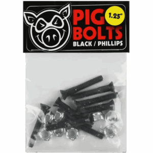 pig bolts (black) phillips 1 1/4