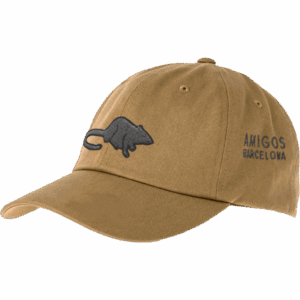 amigos cap 6 panel skate rats (tan)