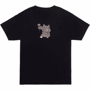 gx1000 tee shirt elephant (black)