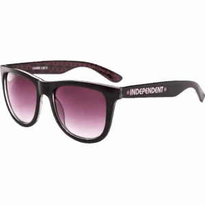 independent sunglasses repeat cross (black/red)