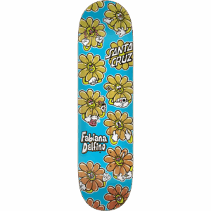 santa cruz board vx wildflower fabiana delfino 8.25