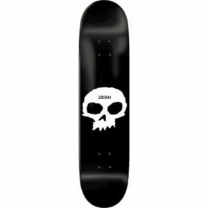 zero board single skull (black/white) 8.25