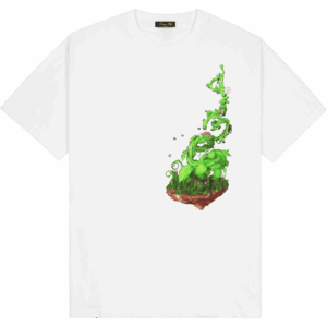 dime tee shirt organic (white)