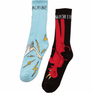 toy machine socks bury the hatchet (multi)