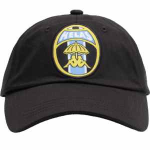 hélas cap kappa 6 panel (black)