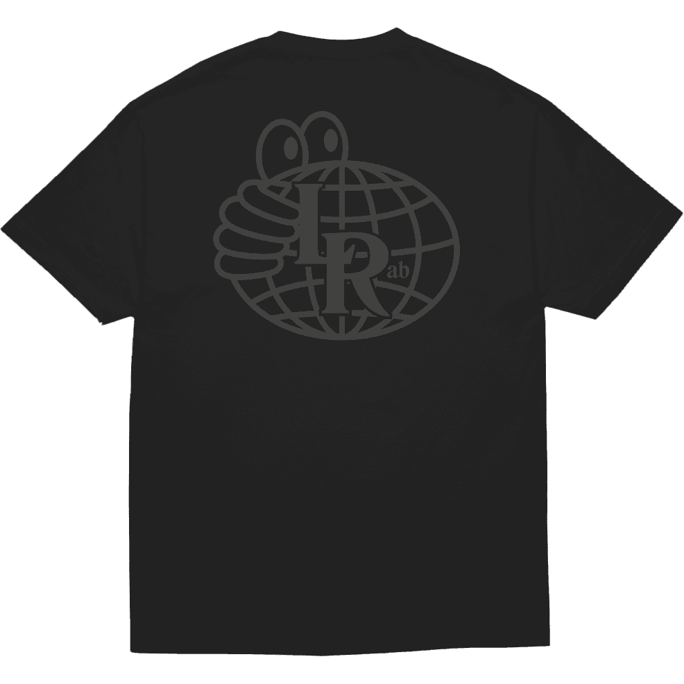 last resort ab tee shirt atlas monogram (black/grey)